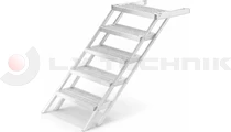 Lépcső 5 fokú széles kihúzható (csak a lépcső)