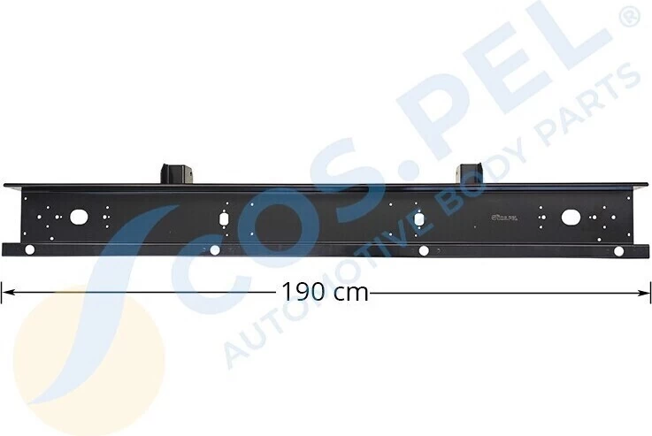 Rear bumper 1900mm Iveco