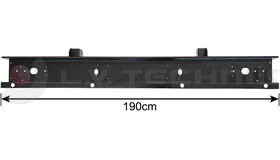 Rear bumper 1900mm Iveco