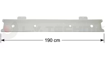 Rear bumper 1900mm Fiat Ducato
