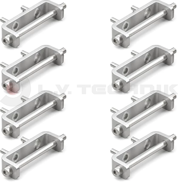 Steel hinge kit W2490
