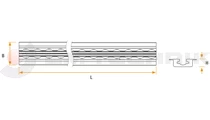 Airline rail 3m