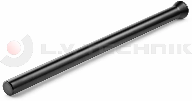 Egyenes cső fekete 42/811mm