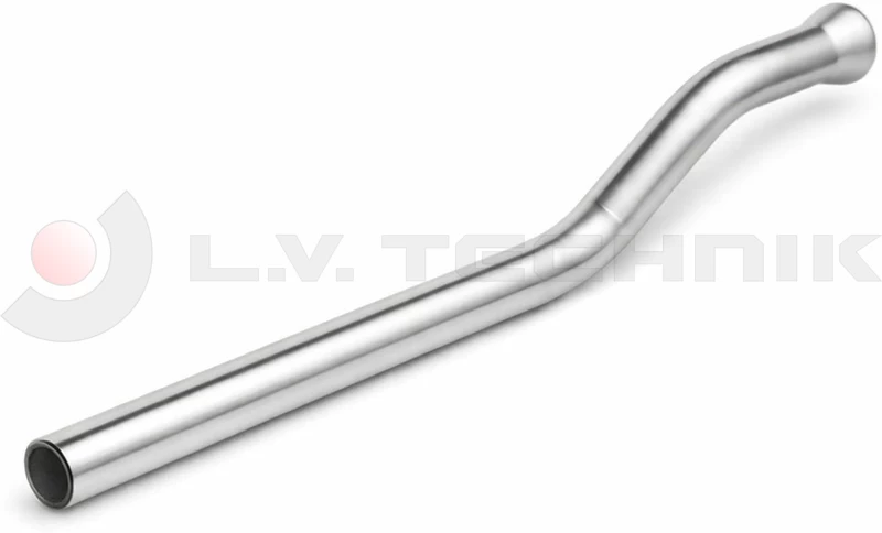 Mudguard support tube curved