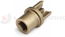 Tensioner plug 34 mm squared