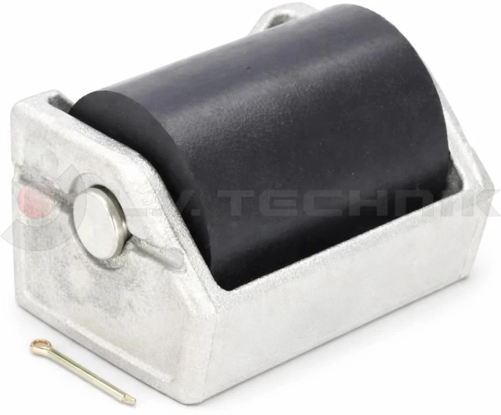 Roller bumper MINI zinc plated housing