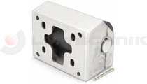 Roller bumper MINI zinc plated housing