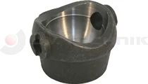 Tipper ball 75mm vertical socket