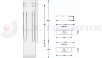 K 20 Kinnegrip pillar