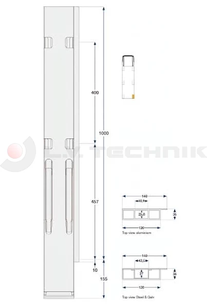 Rakonca Kinnegrip K20 1000 hátsó jobb
