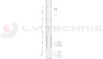K 20 Kinnegrip pillar