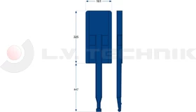 Kinnegrip TOP fersőrész K20 800-1200