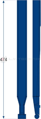 K 20 Kinnegrip pillar