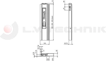 T 50 Kinnegrip lock