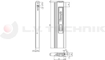 T 50 Kinnegrip lock