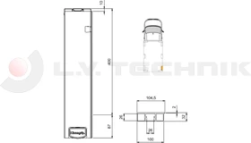 T 50 Kinegrip pillar