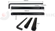 Spare wheel mounting kit Wielton