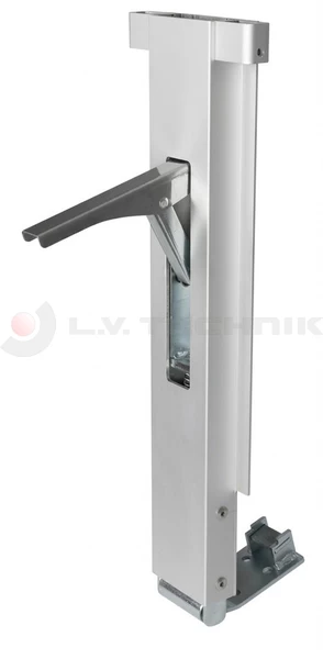 Pillar 400 mm rear right ALU