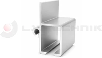 Guide rail with sealing groove 4800mm