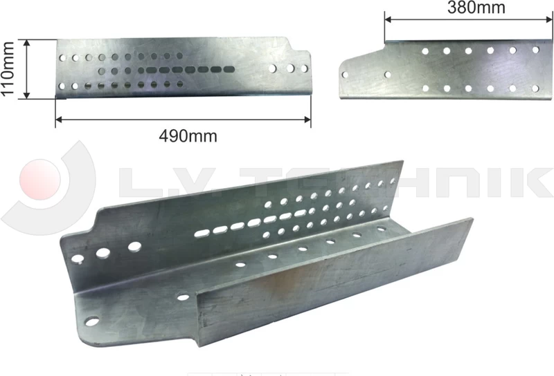 Schmitz tartó konzol jobb 490x143,5x110