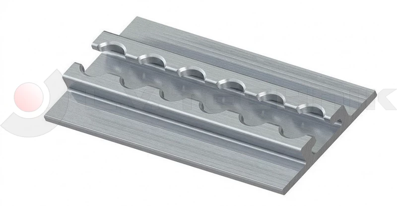 Airline rail 3000mm (glueable)