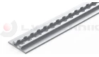Airline rail 3000mm (glueable)