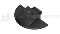 Airline end cap