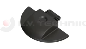 Airline end cap