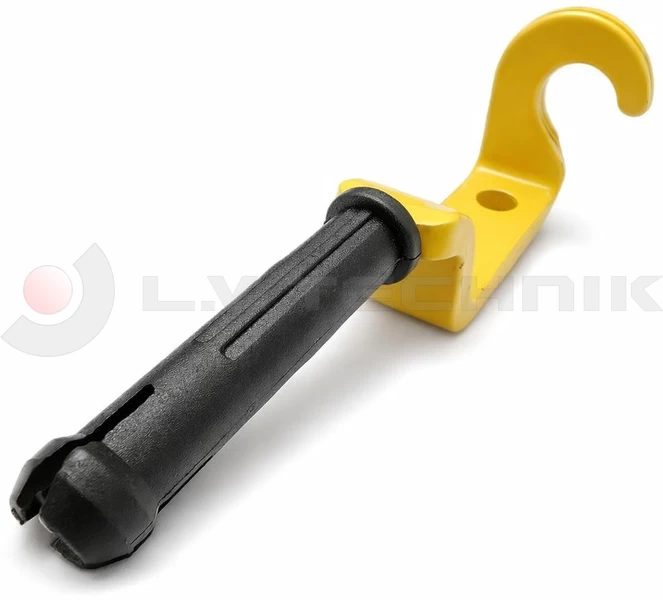 Sideboard pin with hook right