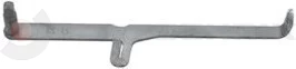 Tarpaulin tensioning ratchet galv. left