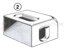 Corner container