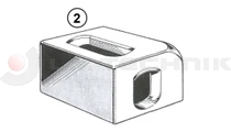Corner container