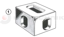 Corner container
