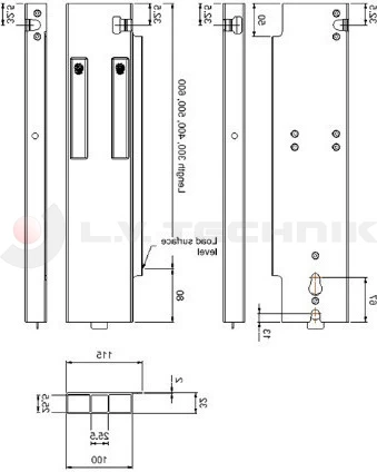 K15 Rear pillar 400