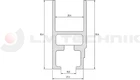 K15 Aluminium profile edge profile
