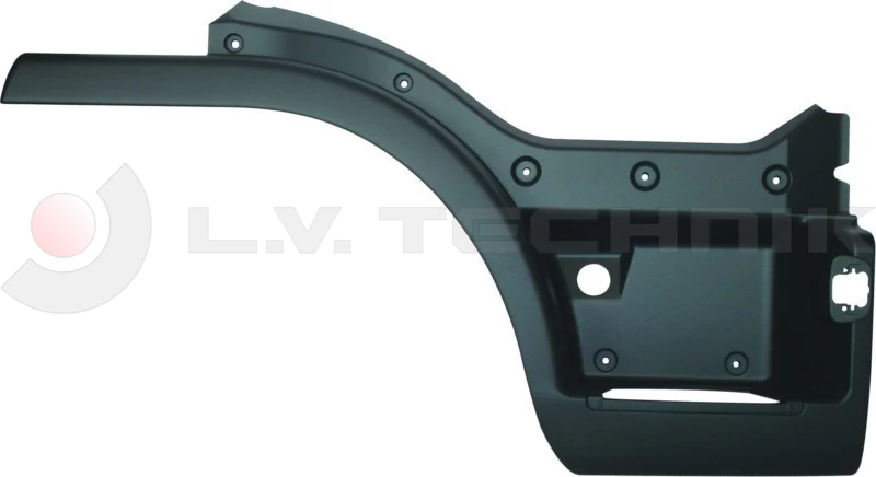 Footstep mudguard (grey) MAN TGL right