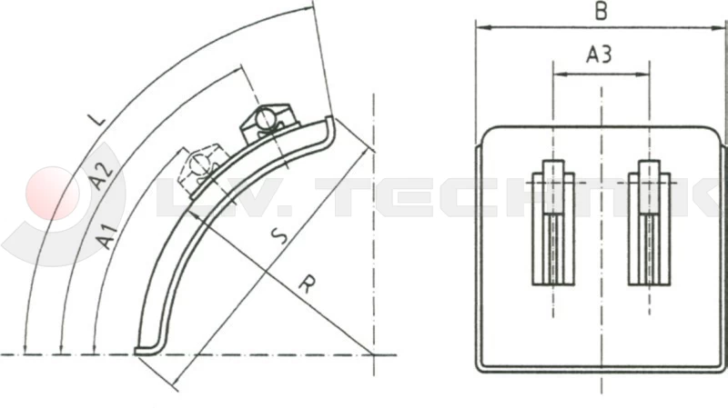 Sárvédő 60.600.06 L-PE IKK