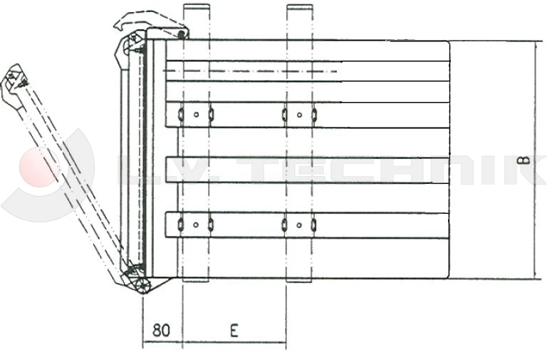 Szerszámosláda95x50x50 WK-HP80