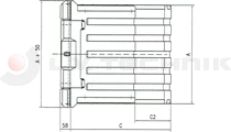 Szerszámosláda60x47/22 WK-FS50