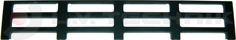 Upper and lower inner grille external (black) Volvo FHv2