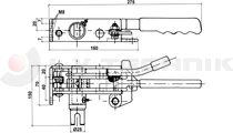 Curtain tensioner cutted right