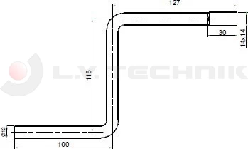 Handle for tensioner