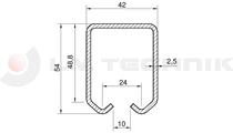 Rail MR2 type high 6m