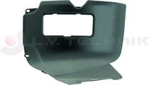 Corner bumper (grey) Scania CR left