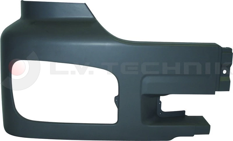 Corner bumper (grey)  Mercedes Axor right