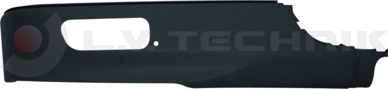 Corner spoiler (grey) with holes Mercedes Axor v2 right