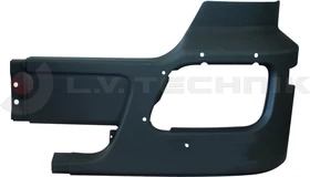 Corner bumper (grey) left