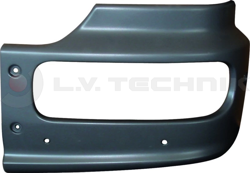 Corner bumper (grey)  Mercedes Atego left