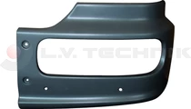 Corner bumper (grey)  Mercedes Atego left