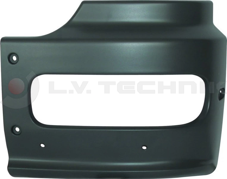 Corner bumper (grey) Mercedes Atego left